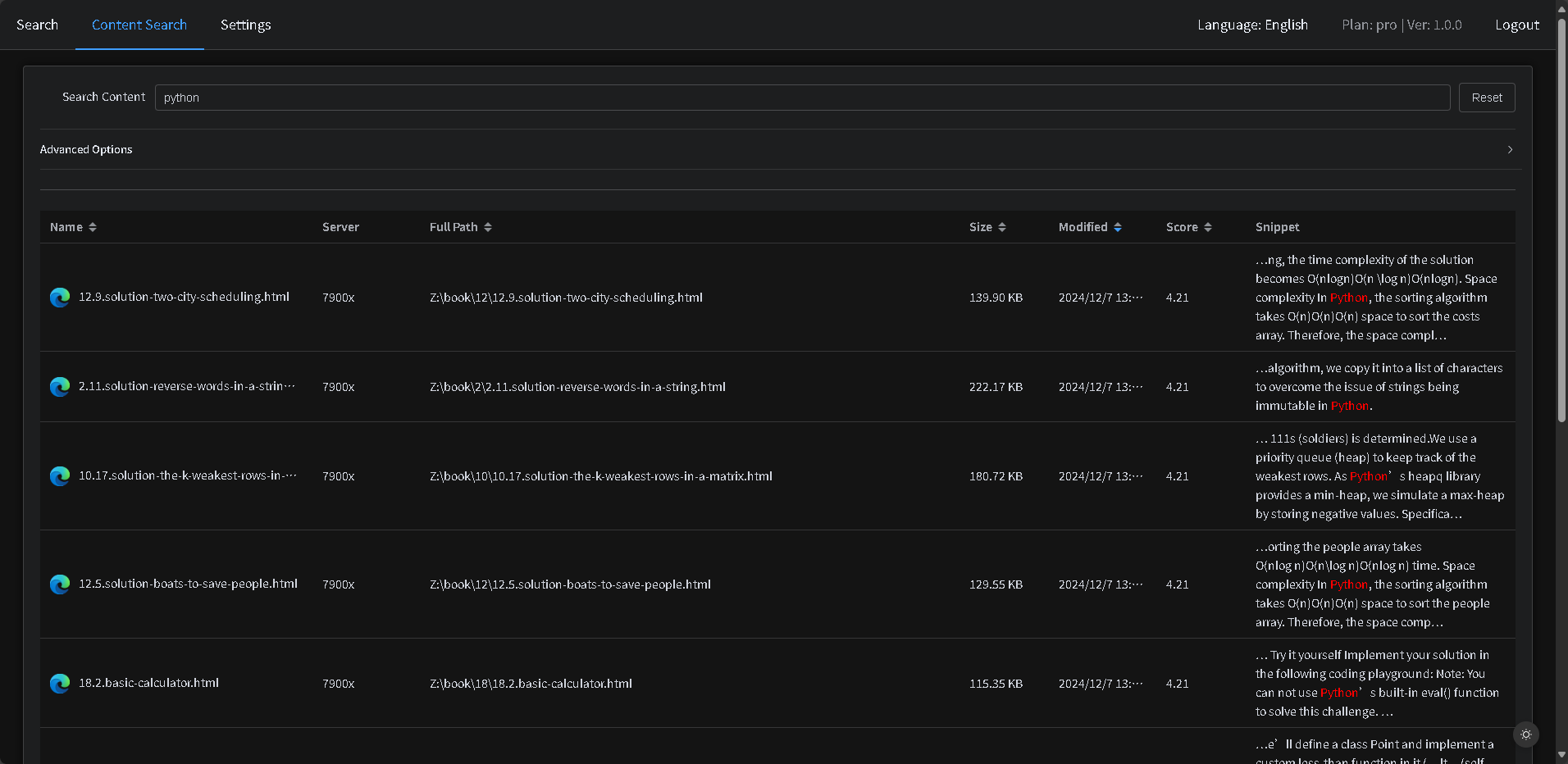 FilePulse Screenshot 4